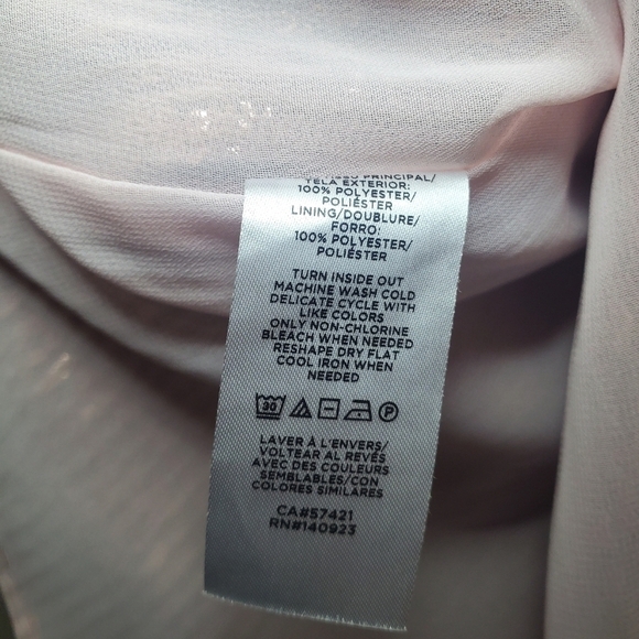 Loft Pink Sequin Top Sz S - Picture 9 of 9